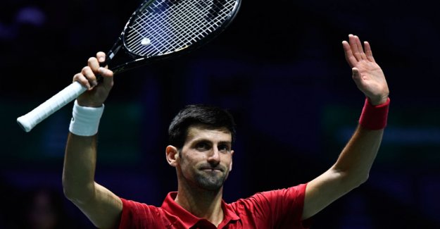 Djokovic sends Serbia ahead in the Davis Cup