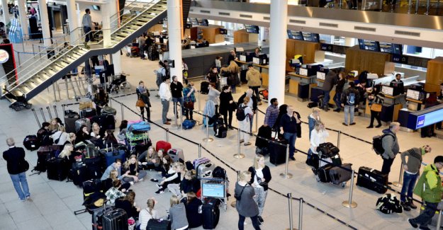 Fewer traveled out of Copenhagen Airport in november