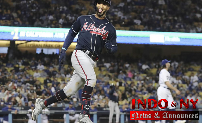 Braves score 4 HRs and beat Dodgers 9-2 to take a 3-1 lead in NLCS