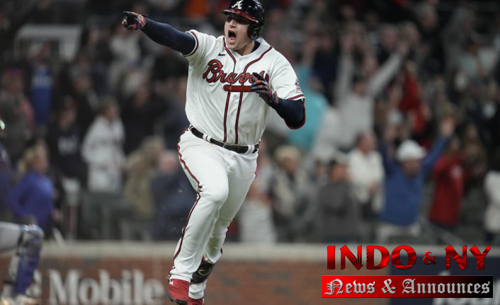 Riley's 9th-inning game-winning hit lifts Braves past Dodgers