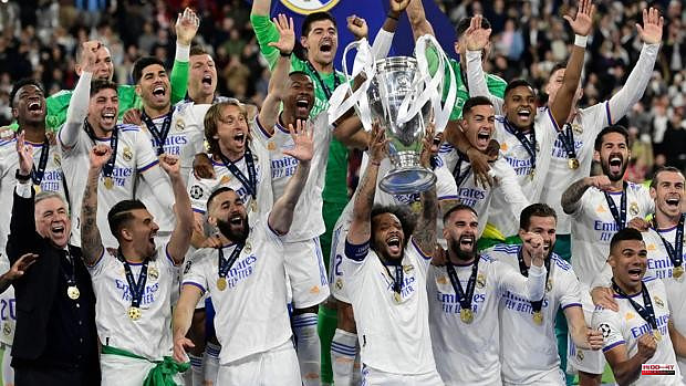 Real Madrid Champions League celebration live