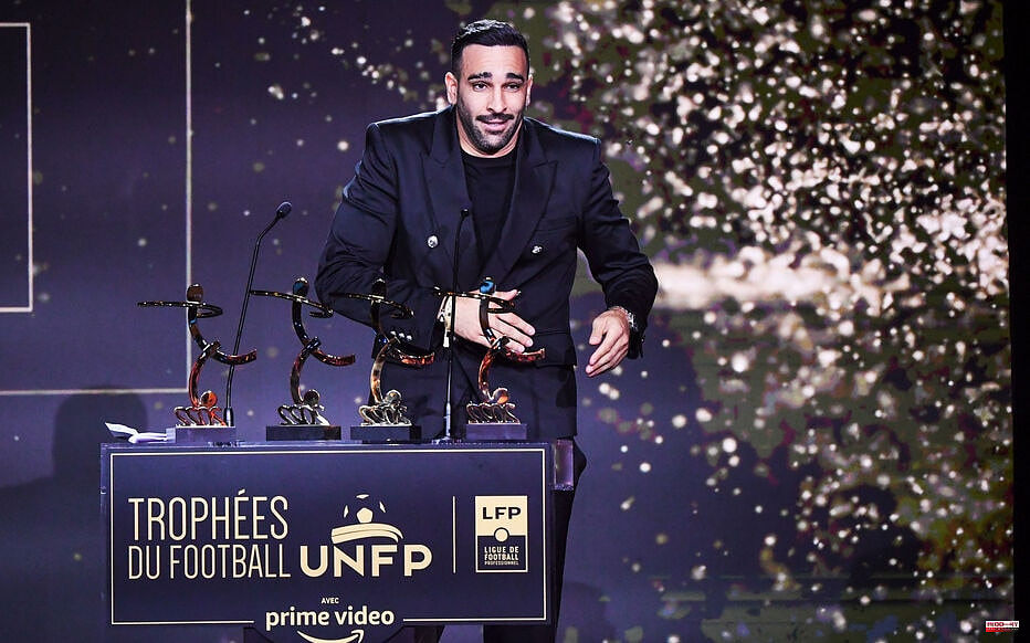 Twerk, referees and Pamela Anderson, the confusing show of Adil Rami at the UNFP trophies