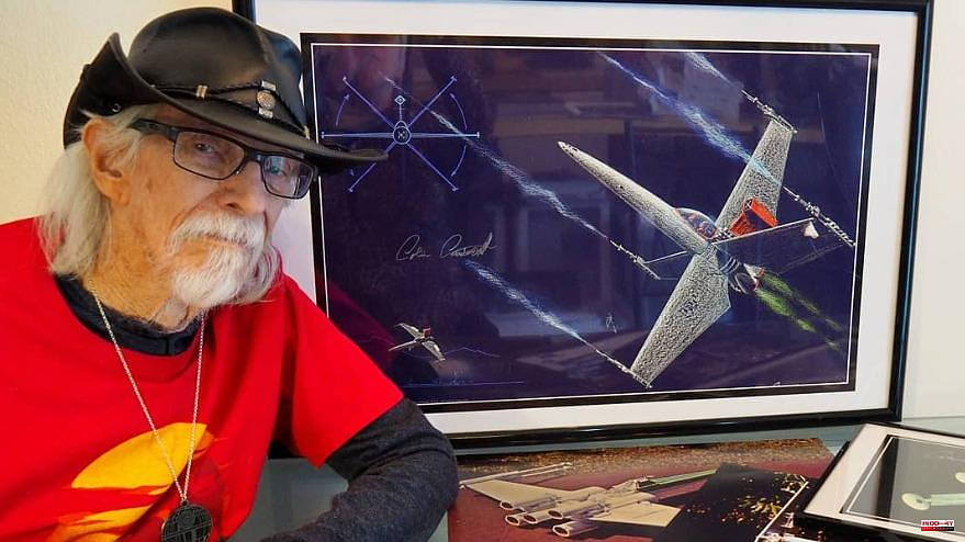 Colin Cantwell, the man who designed Star Wars' X-Wing and TIE-Fighter, dies at 90