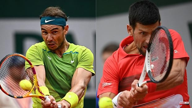 Nadal - Djokovic: schedule and where to watch the Roland Garros quarterfinals