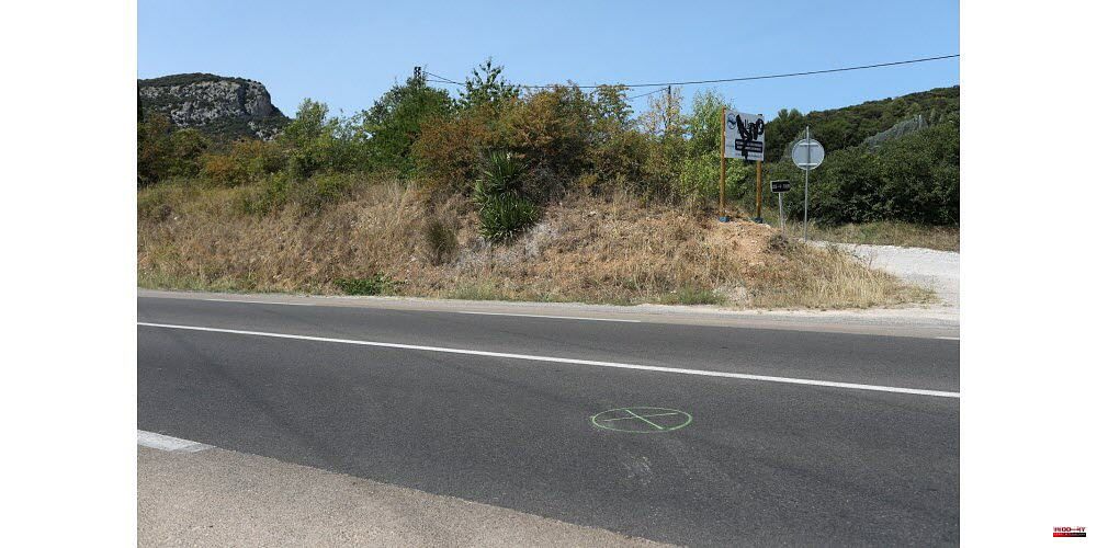 Villeneuve. Alpes-de-Haute-Provence: opening fracture for a motorcyclist after a collision
