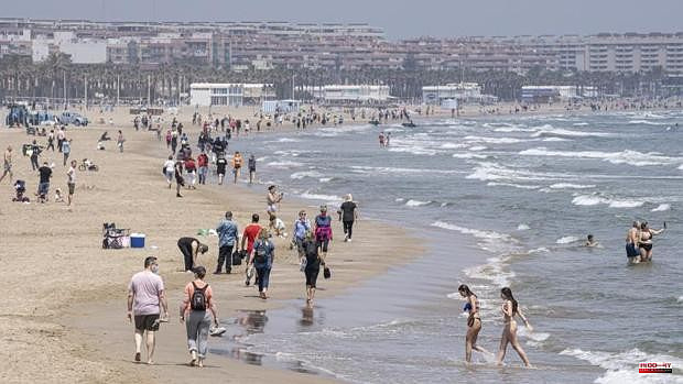 The weather in Valencia: temperatures by days in the first heat wave before summer