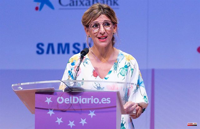 Yolanda Díaz regrets that "nobody" from the opposition has condemned espionage on Sánchez: "They should empathize with their country"
