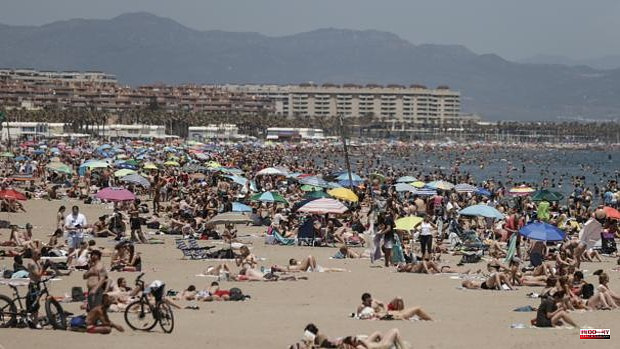 Beaches to overflow in the month of May in Valencia waiting for the arrival this week of extreme heat