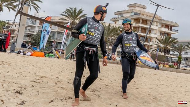The foil, one of the new impulses of sports tourism in Mallorca