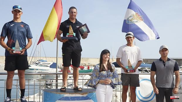 Pep Cazador is proclaimed champion of Spain of ILCA 7