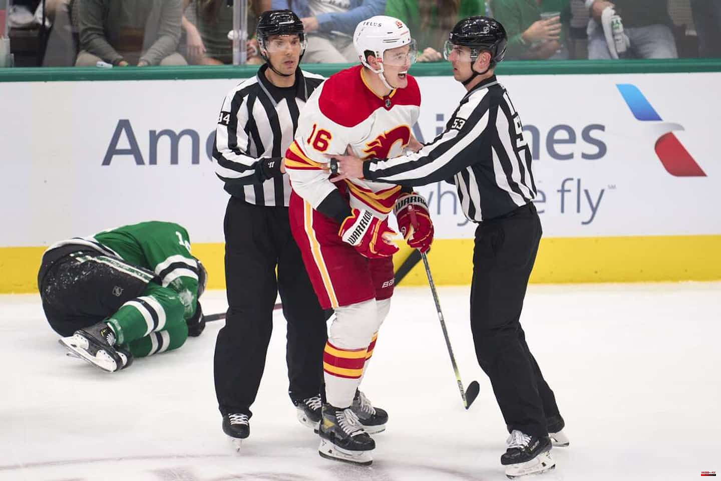 Nikita Zadorov gets away with it, the Stars motivated