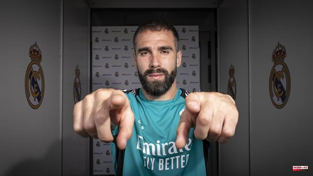 Carvajal: "Hopefully it won't be a burden for Salah to lose a second Champions League final"