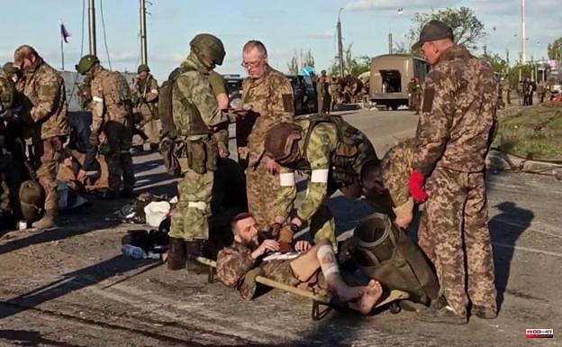 Russia assures that the Ukrainian military evacuated from Azovstal surrendered