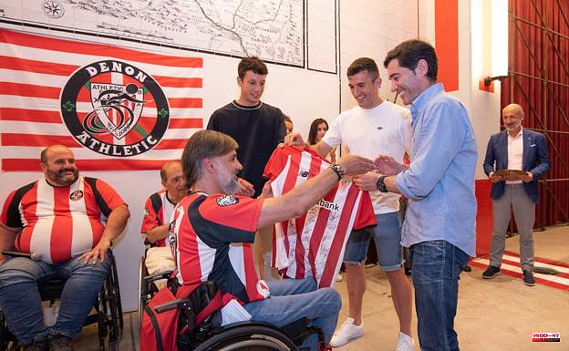 Athletic creates the first supporters' club in the League made up of fans with functional diversity