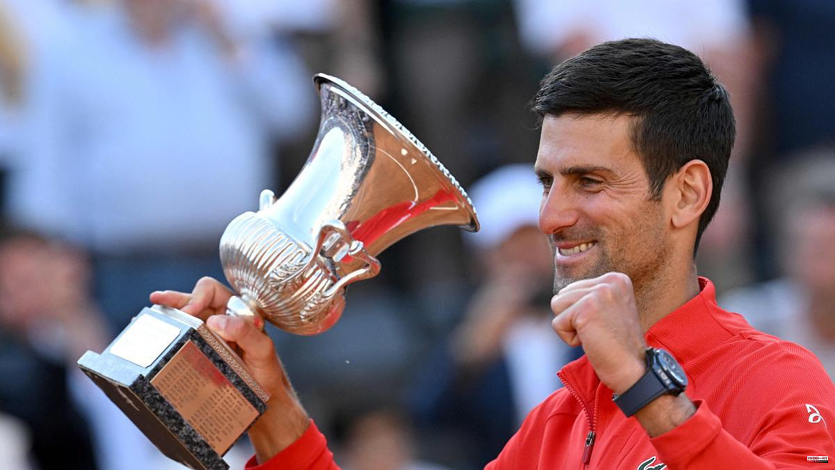 Djokovic rules in Rome and is back