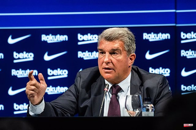 Laporta: "It will never happen again that with a healthy economy there is debauchery"