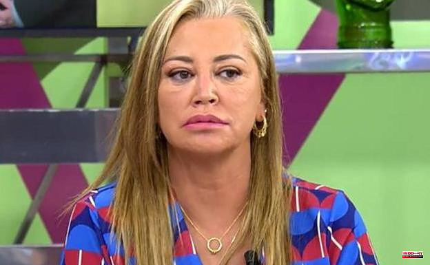 The anger and harsh message of Belén Esteban to the press