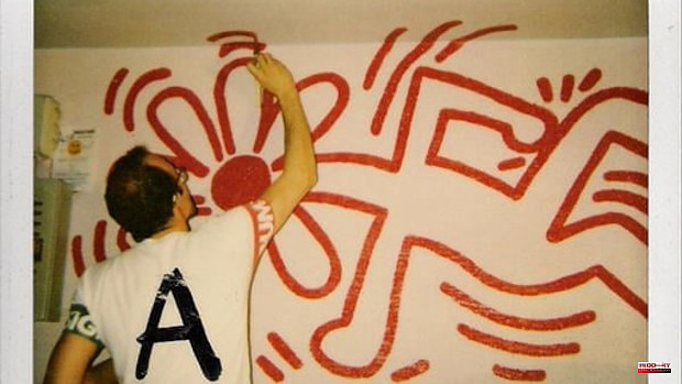 Saved a mural by Keith Haring in Barcelona that was at risk of being destroyed