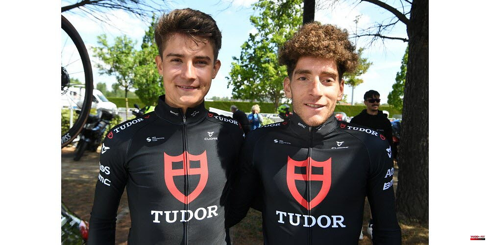 Cycling / Alps Isere Tour. Young Alois Charrin, Loris Trastour confess that "Running such a event is a pleasure".
