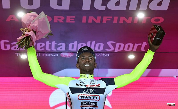 Girmay makes history by being the first black African to win the Giro
