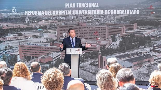 The functional plan of the new hospital in Guadalajara is presented without a date for the transfer