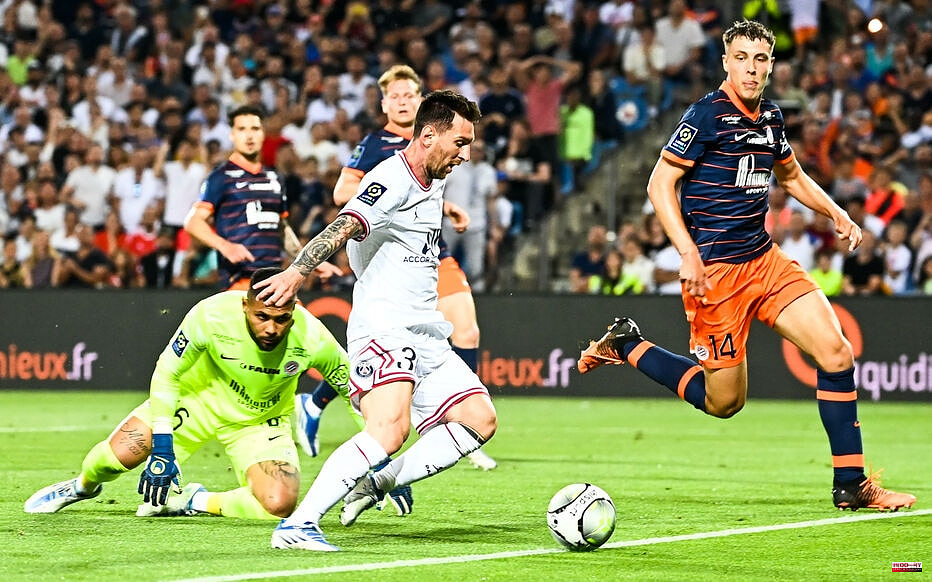 Montpellier-PSG (0-4): author of a double, Messi makes a good impression