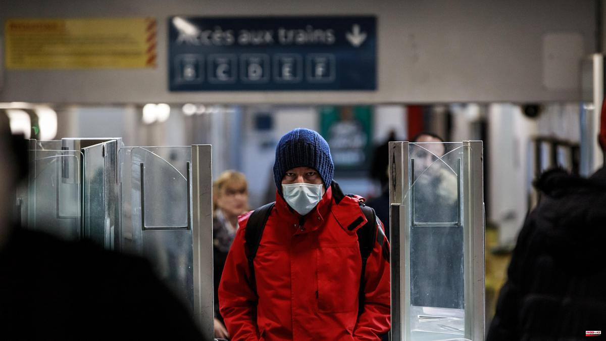 France withdraws the use of masks on public transport