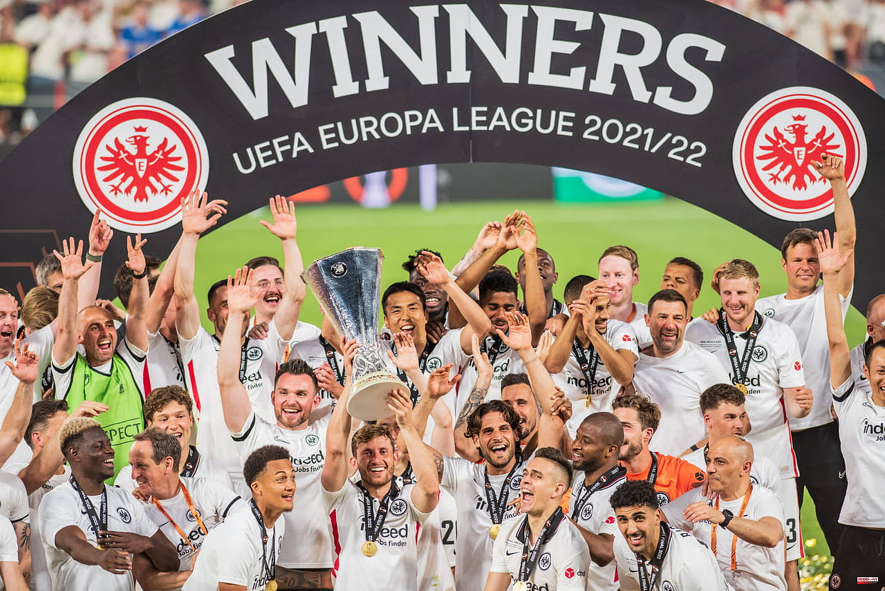 Europa League: the final won by Eintracht Frankfurt!