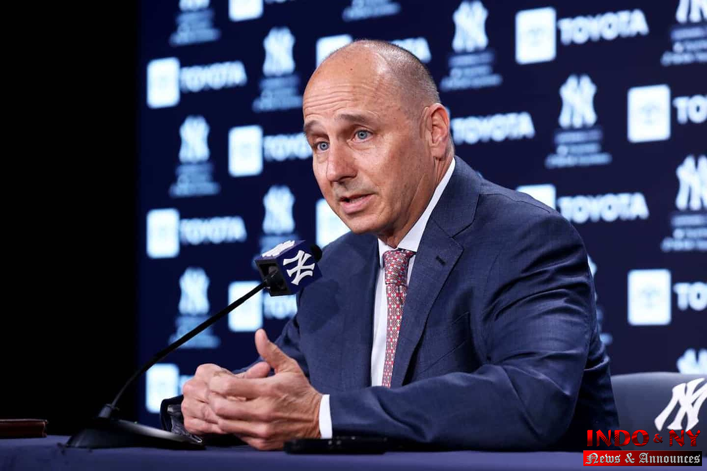 Yankees GM Brian Cashman tired of being asked about negotiations with Aaron Judge