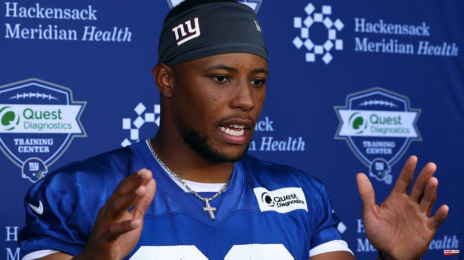 Saquon Barkley will be moved around by the New Giants offense
