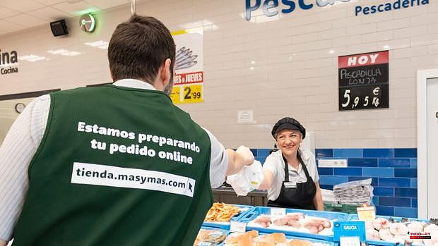 The Masymas supermarket chain expands its online sales to Valencia, Castellón, Benidorm, Jávea and Alcoy