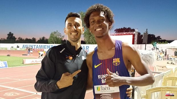 Jordan Díaz improves his triple jump Spanish record: 17.30