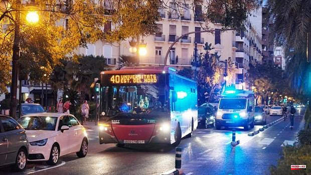 This is how the new night lines of the EMT buses in Valencia look like