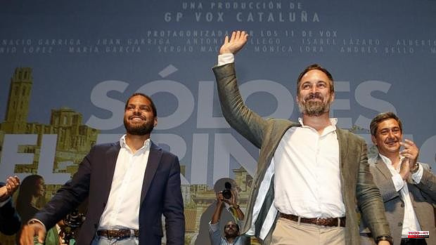 Abascal proposes to apply 155 in a "permanent and sustained" way in Catalonia