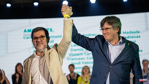 Puigdemont says goodbye to the presidency of Junts charging against Spain, the Government, Justice and ERC