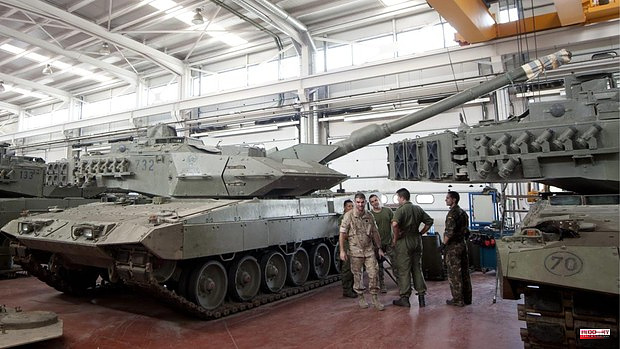 This is the Leopard, the German tank that Spain wants to send to Ukraine