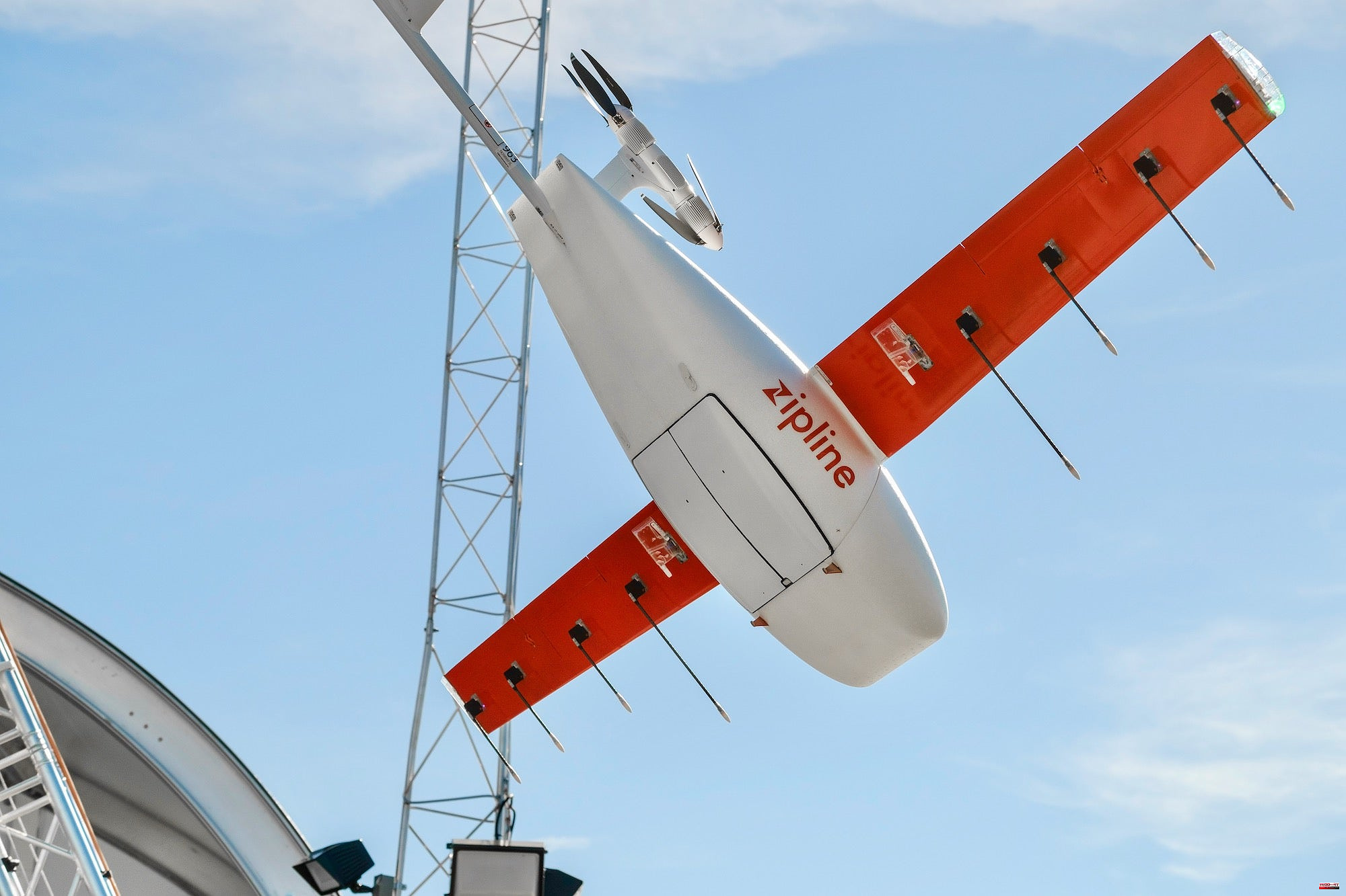 These drones can listen for other aircraft and avoid collisions in midair.

