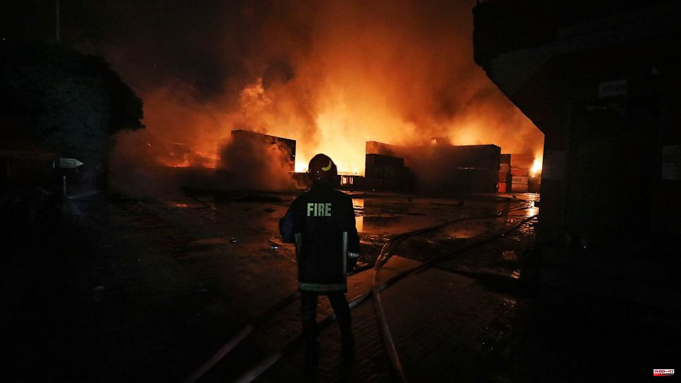 In Bangladesh, at least 49 people are killed in a cargo depot fire on the 2nd day
