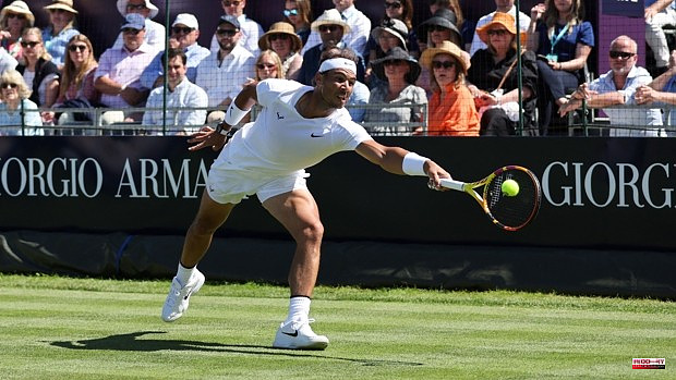 Good feelings for Nadal in his victory over Wawrinka in the Hurlingham exhibition