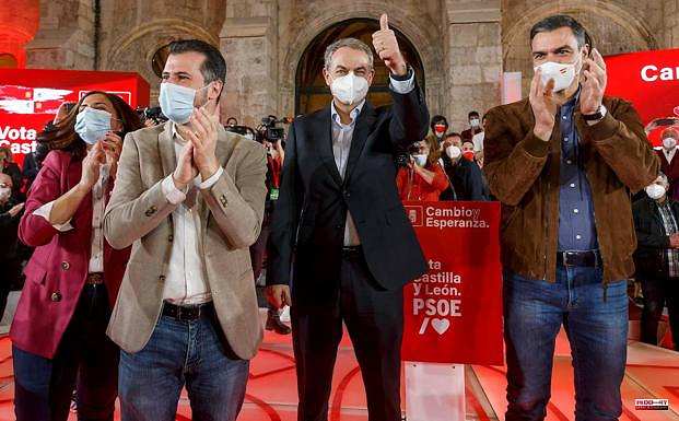 In the face of positive electoral expectations, Sanchez strengthens the PSOE's final arreon
