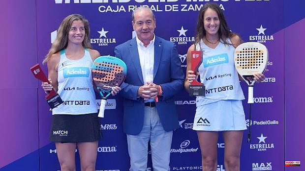Valladolid acclaims Triay, Salazar, Lebron and Galán as paddle tennis champions