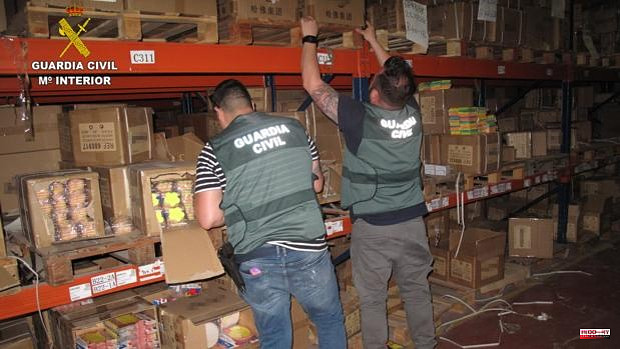 More than 185,000 counterfeit stationery products are involved in Seseña