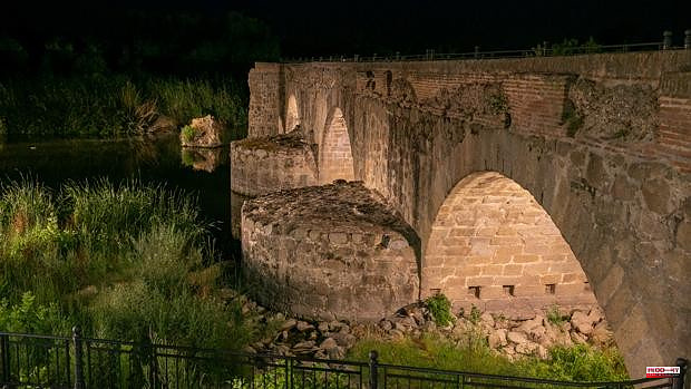 This is how beautiful the Roman Bridge of Talavera has been with its new lighting