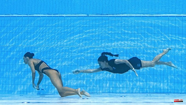 Andrea Fuentes, from coach to heroine: rescued Anita Álvarez after fainting in the water