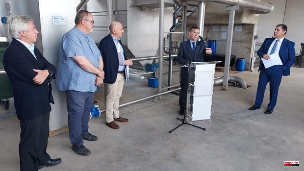 Inauguration of the new Villafranca treatment plant, in which 3.2 million have been invested