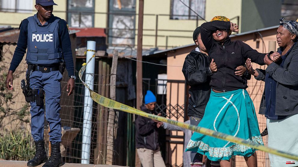 14 people were killed in a shooting at a South African tavern.