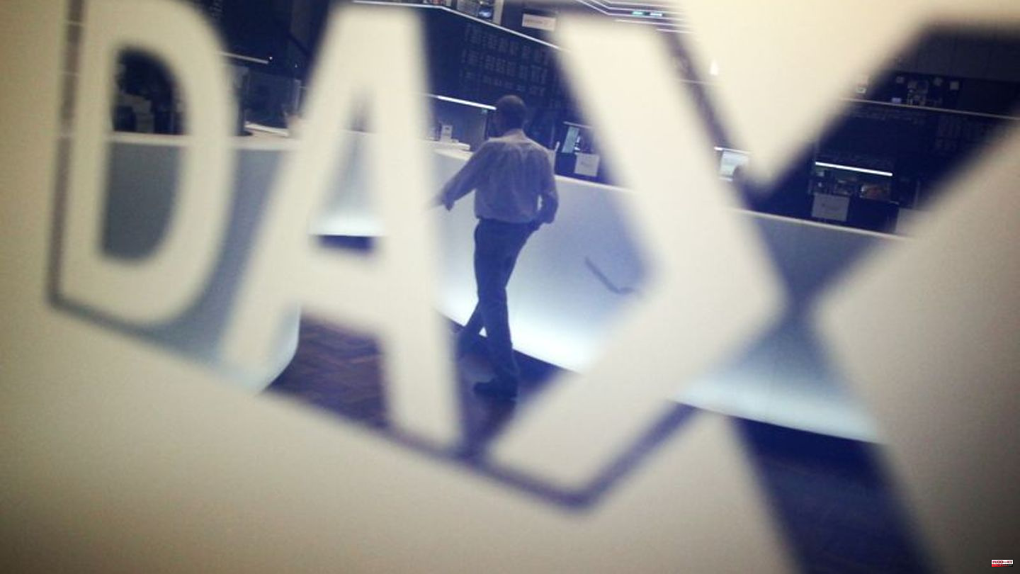 Stock exchange in Frankfurt: Dax cannot quite keep profits
