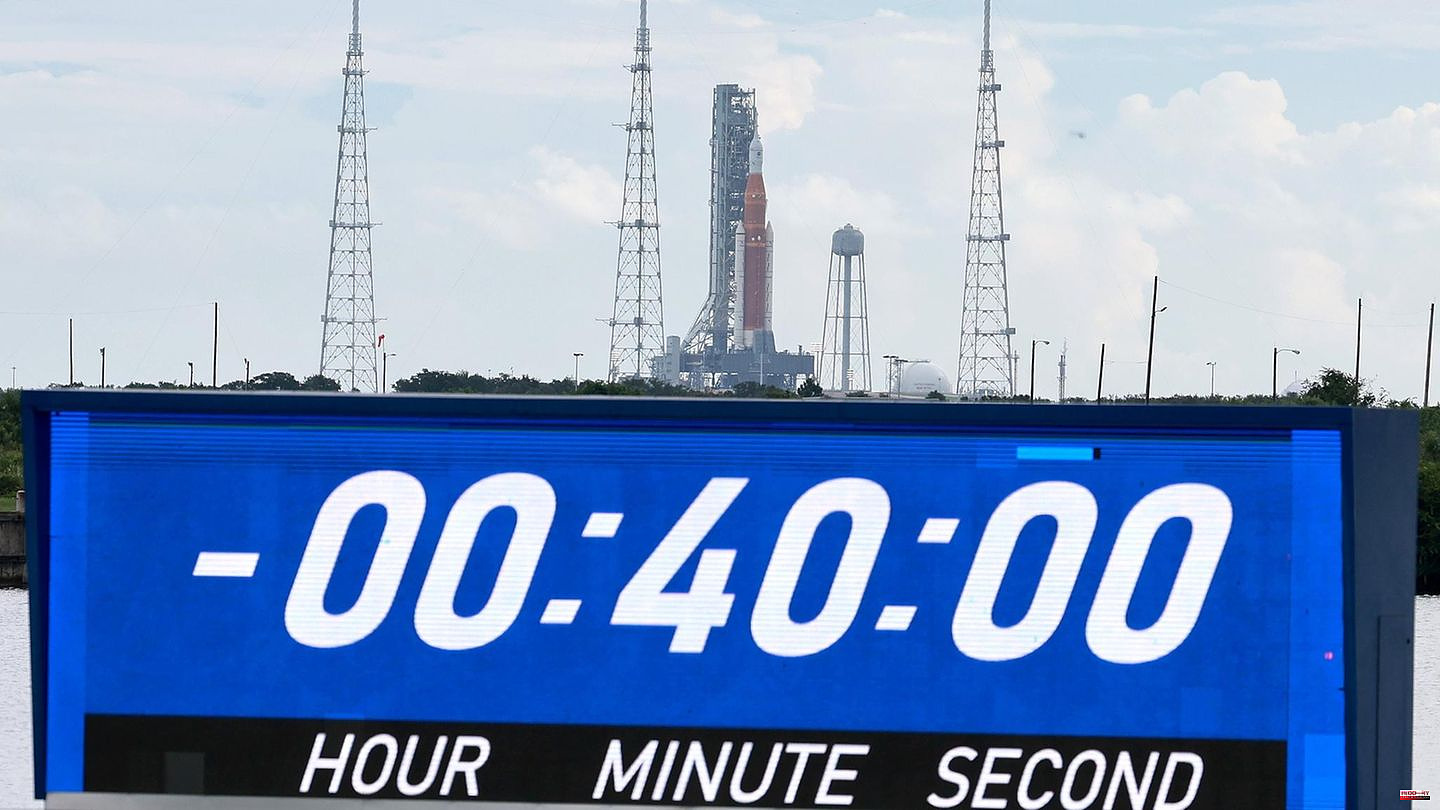 Moon orbit: Nasa cancels the start of the "Artemis" test flight - next chance on Friday