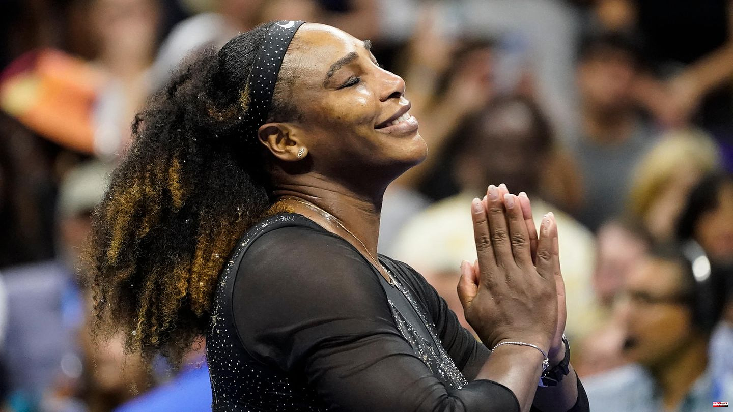 US Open: First victory in farewell tournament: Serena Williams defeats Danka Kovinic