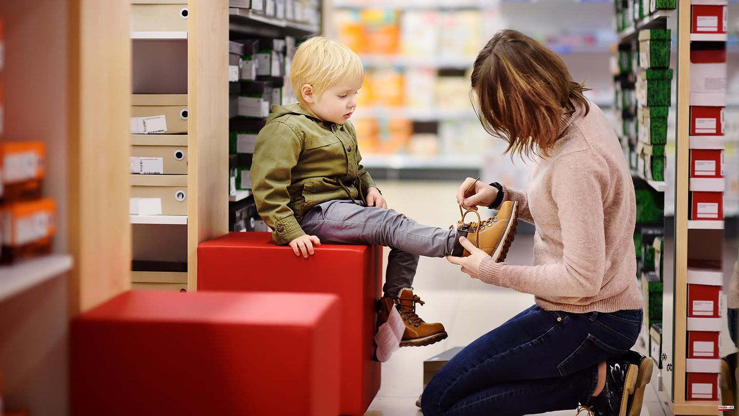 Measure correctly: Children's shoes: That's why the right size is so important for healthy feet